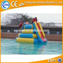 Trampolim slide inflável parede de água de escalada slides para venda